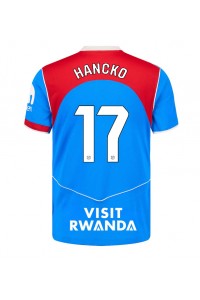 Atletico Madrid David Hancko #17 Fotballdrakt Tredje Klær 2025-26 Korte ermer